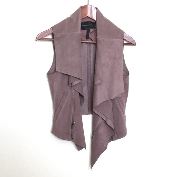 BCBG MAX AZRIA SUEDE VEST - Picture 1 of 7